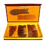 Buffalo Horn Gua Sha 5-Piece Yellow Sets